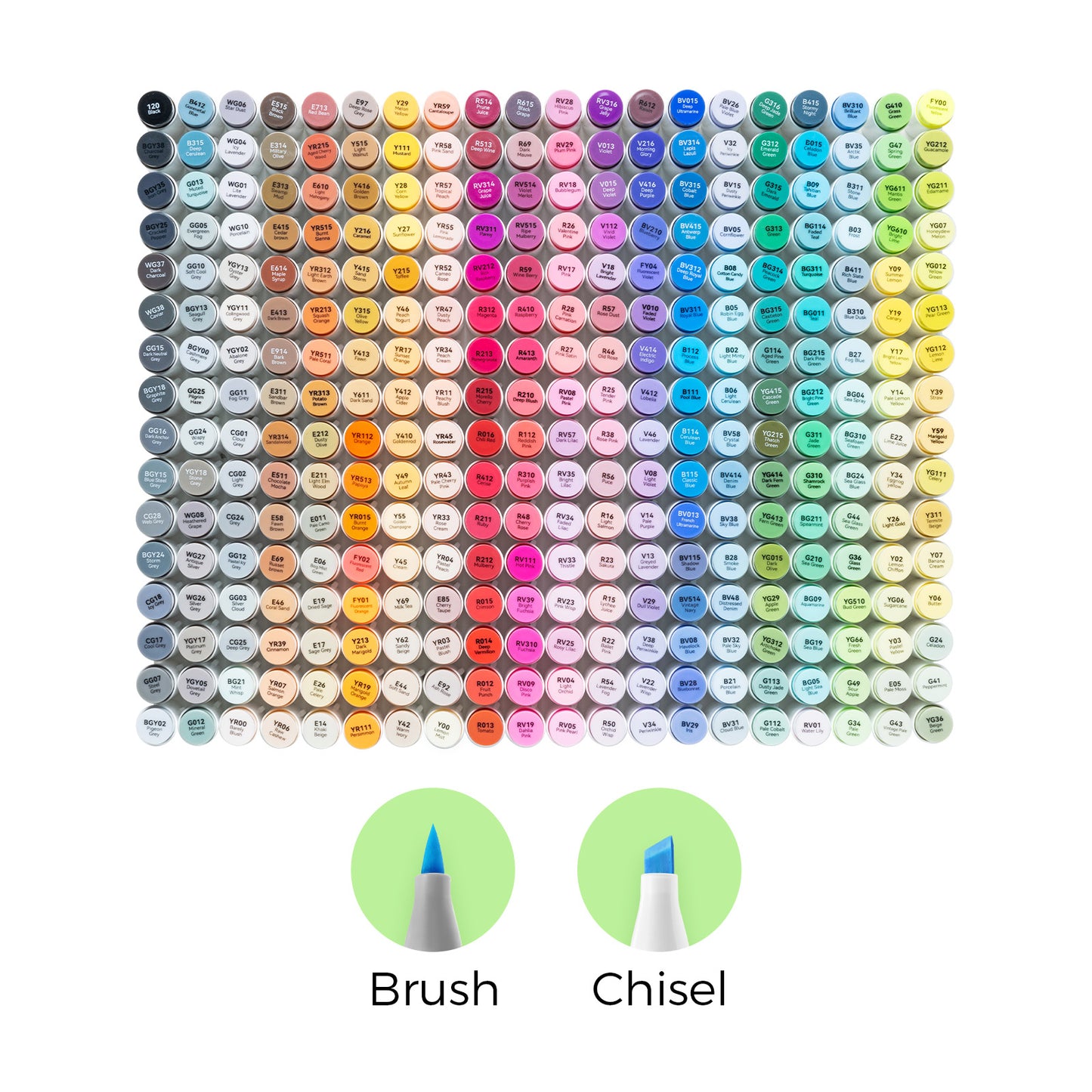 Ohuhu Honolulu 320 Colours Dual Tip Alcohol Art Markers