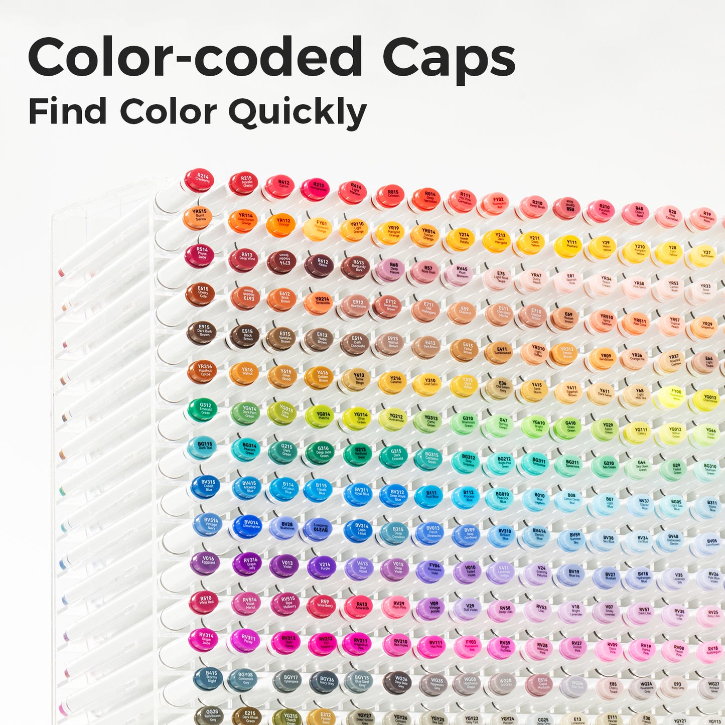 Ohuhu Oahu 60 Colours Dual Tip Alcohol Art Markers