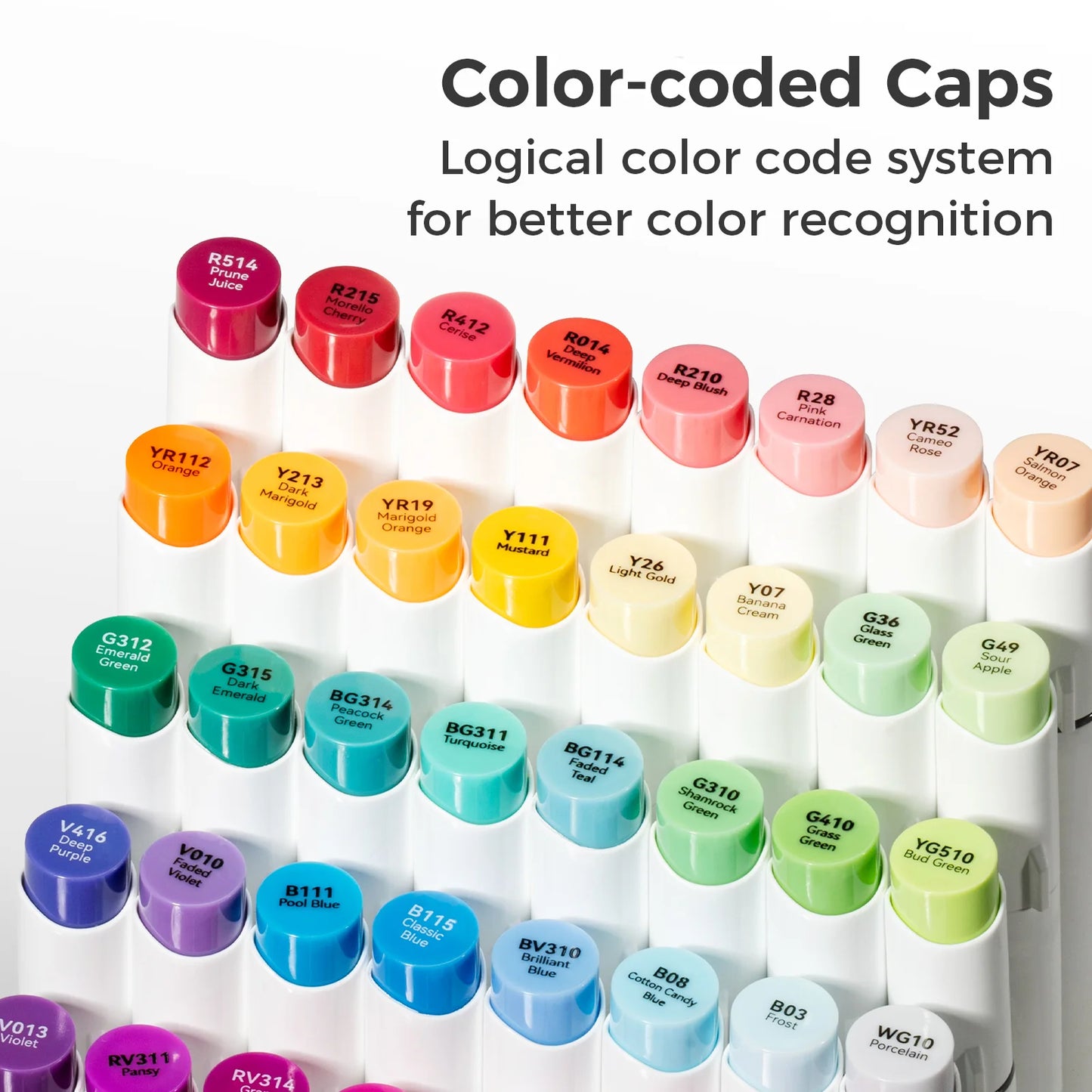 Ohuhu Honolulu S 48 Colours Dual Tip Alcohol Art Markers