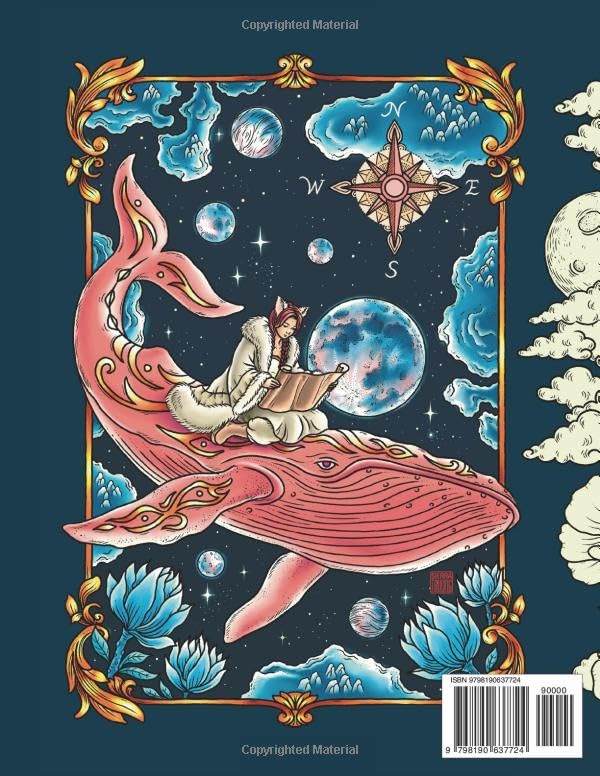 Worlds Between Stars Colouring Book by Sierra Truong