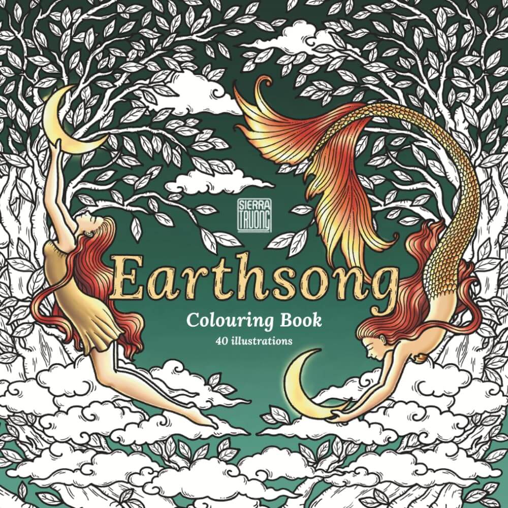 Earthsong Colouring Book by Sierra Truong