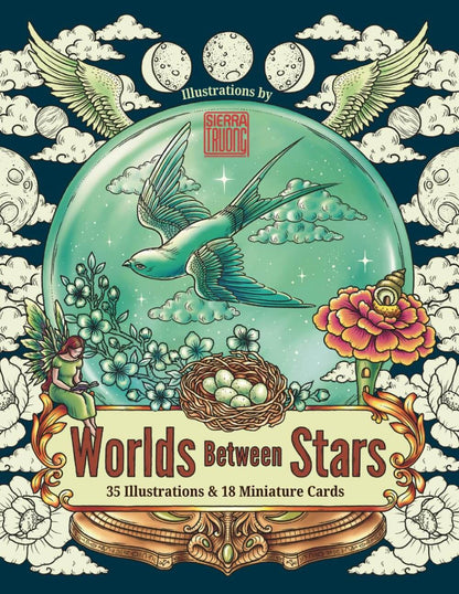 Worlds Between Stars Colouring Book by Sierra Truong
