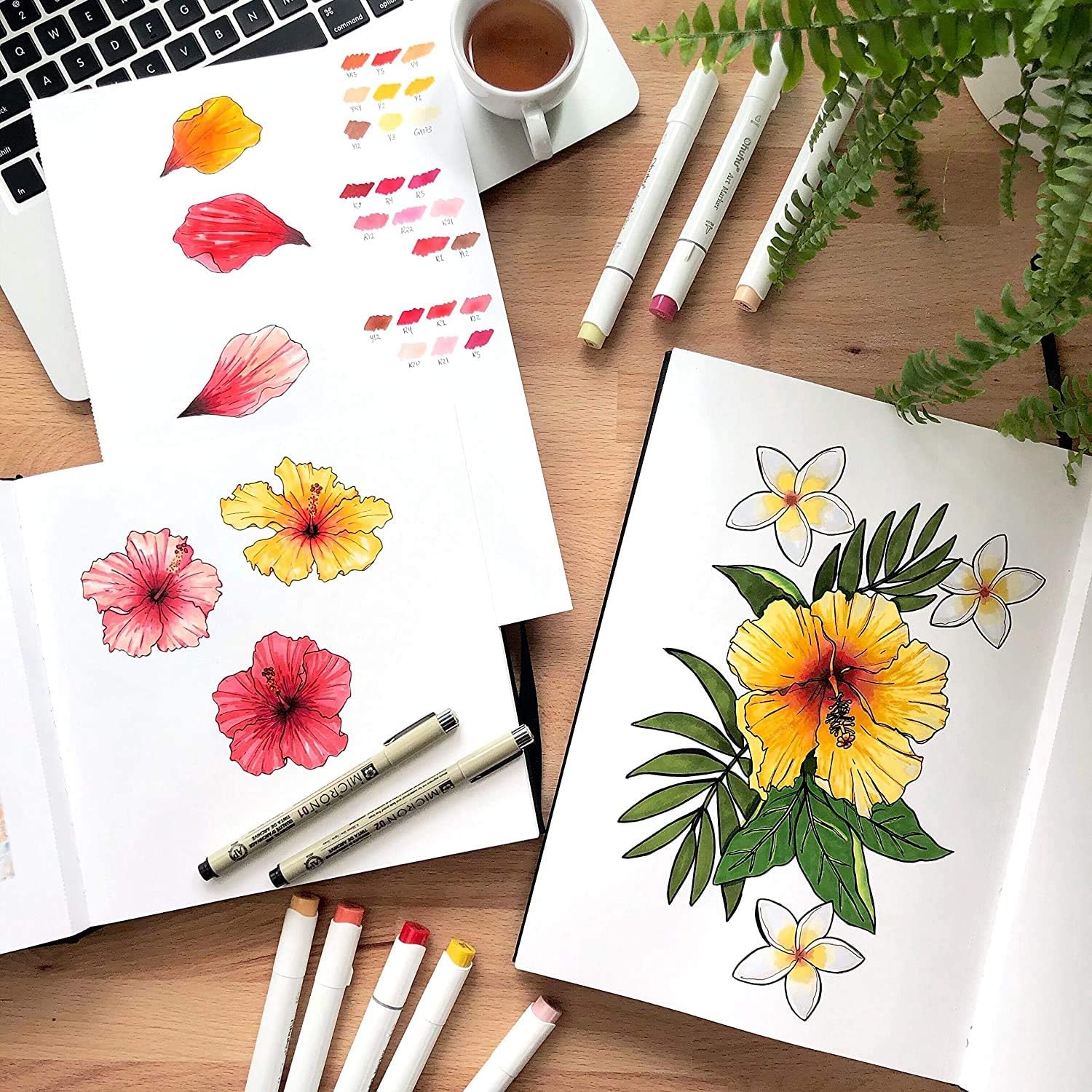 Moonart Ohuhu Marker Pads Art Sketchbook Ohuhu Markers Best Paper