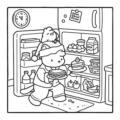 Cozy Life, Cute Colouring Book by Jade Summer