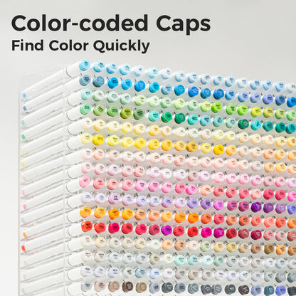 Ohuhu Honolulu 320 Colours Dual Tip Alcohol Art Markers