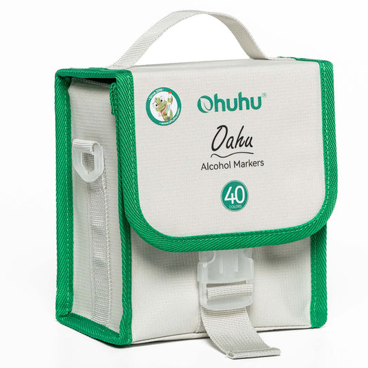 Ohuhu Oahu 40 Colours Dual Tip Alcohol Art Markers