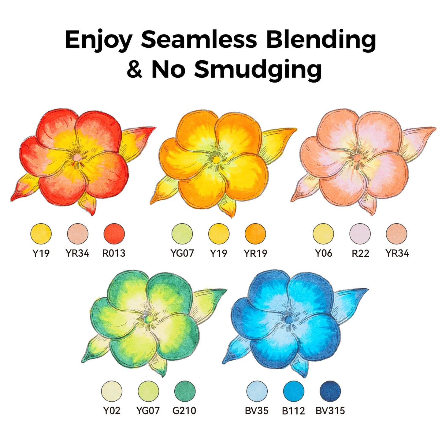 Ohuhu Honolulu Plus 36 Colours Dual Tip Alcohol Art Markers